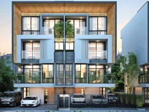 Townhouses for rent in the city