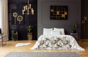 bedroom style brown