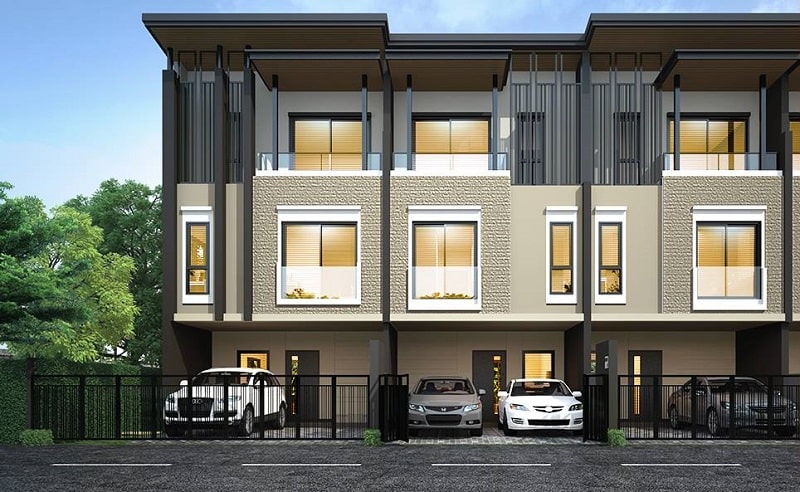 Presenting Townhome Pinklao project