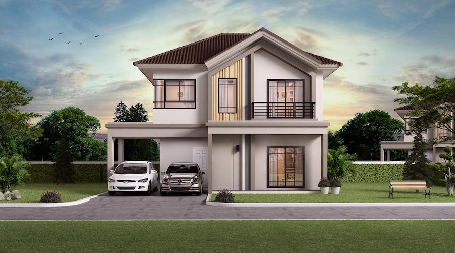 Review of 2-storey houses, interesting projects